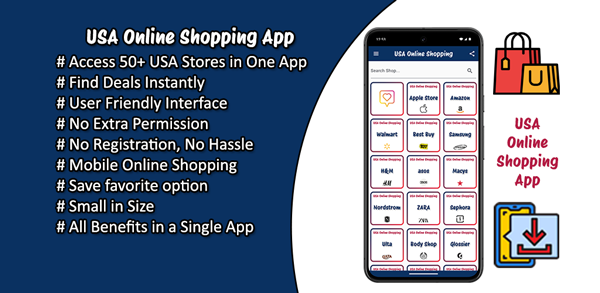 USA Online Shopping App